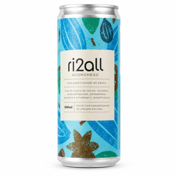 Chá Gaseificado de Rooibos, Cacau, Anis-Estrelado e Cardamomo - 300 ml