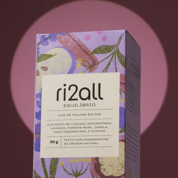 Equilíbrio - Folhas Soltas- Cupuaçu, Lavanda, Pimenta Rosa, Canela, Maçã & Funcho