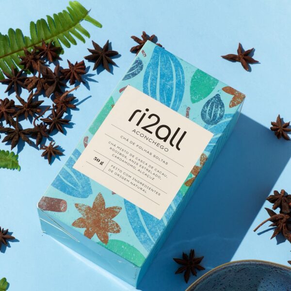 Aconchego - Folhas Soltas - Rooibos, Casca de Cacau, Anis Estrelado, Cardamomo & Alcaçuz