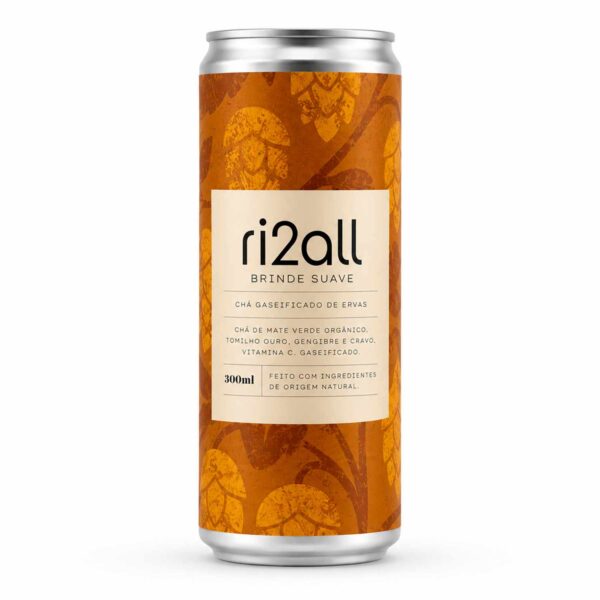 Chá Gaseificado de Mate, Lúpulo, Cravo e Gengibre - Tea Beer - 300 ml