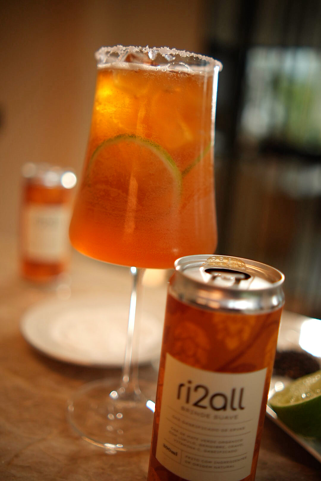 Tea Beer - Brinde Suave - Chá Gaseificado- Mate, Lúpulo, Cravo & Gengibre